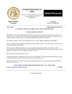 News release, Apr. 3, 1998A