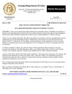 News release, July 23, 1998W