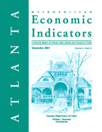 Metro Atlanta economic indicators, monthly report, Vol. 4, no. 10 (Dec. 2001)