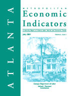 Metro Atlanta economic indicators, monthly report, Vol. 4, no. 5 (July 2001)