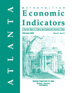 Metro Atlanta economic indicators, monthly report, Vol. 5, no. 12 (Feb. 2003)