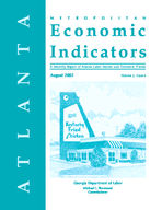 Metro Atlanta economic indicators, monthly report, Vol. 5, no. 6 (Aug. 2002)