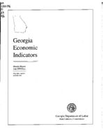 Georgia economic indicators, monthly report [Vol. 4, no. 6 (Aug. 1998)]