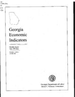 Georgia economic indicators, monthly report [Vol. 5, no. 6 (Aug. 1999)]