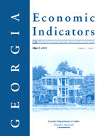 Georgia economic indicators, monthly report [Vol. 7, no. 1 (Mar. 2001)]