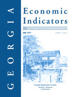 Georgia economic indicators, monthly report [Vol. 7, no. 5 (July 2001)]