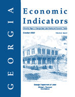 Georgia economic indicators, monthly report [Vol. 8, no. 8 (Oct. 2002)]