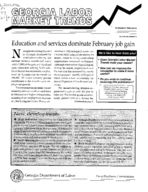 Georgia labor market trends, Vol. 21, no. 2 (Feb. 1995)
