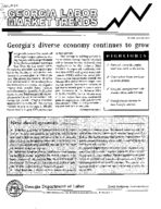 Georgia labor market trends, Vol. 21, no. 8 (Aug. 1995)