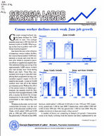 Georgia labor market trends, Vol. 26, no. 6 (June 2000)