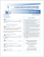 Dimensions: measuring Georgia's workforce [Vol. 28, no. 3 (Mar. 2002)]