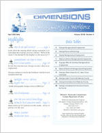 Dimensions: measuring Georgia's workforce [Vol. 28, no. 4 (Apr. 2002)]