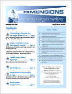 Dimensions: measuring Georgia's workforce [Vol. 28, no. 9 (Sept. 2002)]