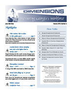 Dimensions: measuring Georgia's workforce, Vol. 29, no. 6 (June 2003)