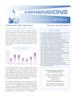 Dimensions: measuring Georgia's workforce, Vol. 31, no. 12 (Annual issue)