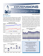Dimensions: measuring Georgia's workforce, Vol. 31, no. 4 (Apr. 2005)