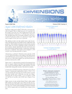 Dimensions: measuring Georgia's workforce, Vol. 34, no. 8 (Aug. 2008)