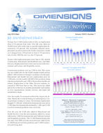 Dimensions: measuring Georgia's workforce, Vol. 36, no. 7 (July 2010)