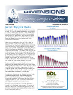 Dimensions: measuring Georgia's workforce, Vol. 38, no. 6 (June 2012)
