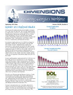 Dimensions: measuring Georgia's workforce, Vol. 38, no. 9 (Sept. 2012)