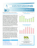Dimensions: measuring Georgia's workforce, Vol. 39, no. 12 (Annual issue)