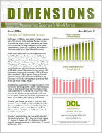Dimensions: measuring Georgia's workforce [Vol. 43, no. 2 (Feb. 2017)]