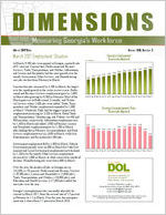 Dimensions: measuring Georgia's workforce [Vol. 43, no. 3 (Mar. 2017)]