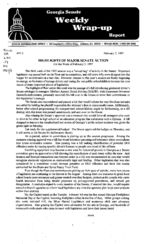 Weekly wrap-up 1997 February 7