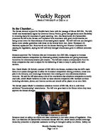 Weekly report, 2010 Feb. 8-12