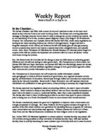 Weekly report, 2010 Mar. 8-12