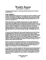 Weekly report, 2010 Mar. 22-25