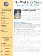 This week in the Senate, 2015 Jan. 12-16