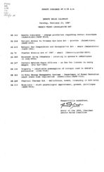 Senate rules calendar 1997 February 25