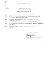 Senate rules calendar 1999 February 15