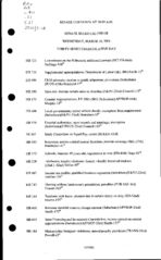 Senate rules calendar 2001 March 14