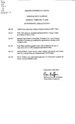 Senate rules calendar 2006 February 13