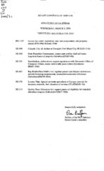 Senate rules calendar 2006 March 1
