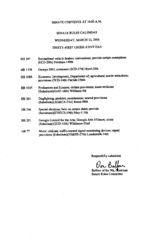 Senate rules calendar 2008 March 12