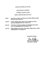Senate rules calendar 2008 March 20