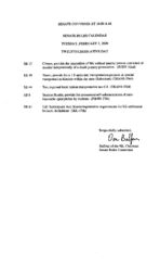 Senate rules calendar 2009 February 3