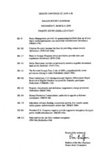 Senate rules calendar 2009 March 4