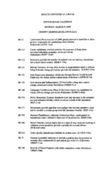Senate rules calendar 2009 March 9