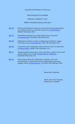 Senate rules calendar 2015 March 23
