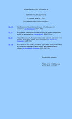 Senate rules calendar 2015 March 3