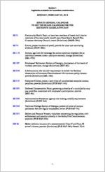 Senate general calendar, 2018 February 5