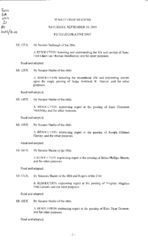 Senate first readers 2005 September 10