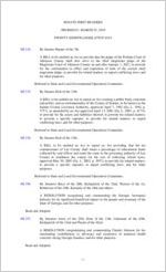 Senate first readers, 2019 March 7