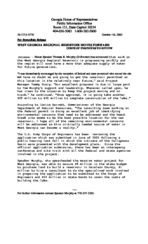 Press release [Oct. 16, 2002]