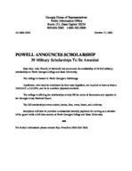 Press release [Oct. 17, 2003B]