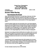 Press release [Oct. 31, 2003]